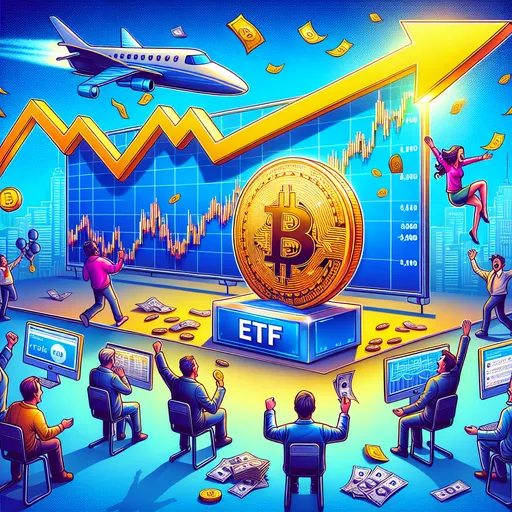 Le Bitcoin atteint un nouveau record à 94 000 $ avec le lancement des ETF