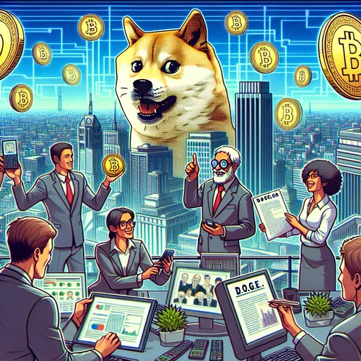 "Le Dogecoin passe du statut de mème à la réalité alors que Donald Trump confirme le D.O.G.E"